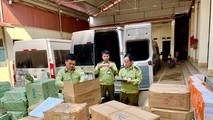 Lạng Sơn: Thu giữ 7.700 sản phẩm mỹ phẩm nhập lậu