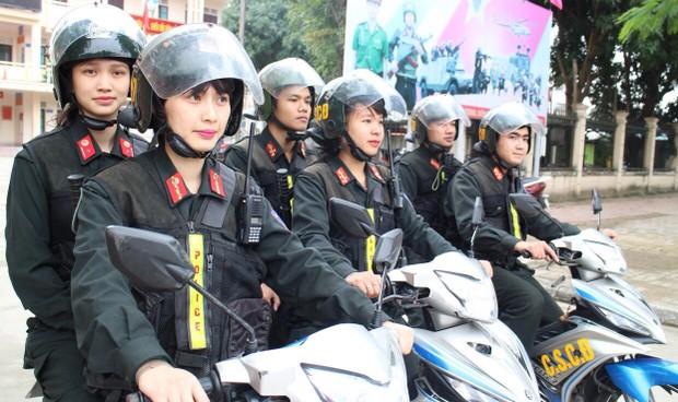 Nữ đặc nhiệm Nghệ An: Những bông hồng thép