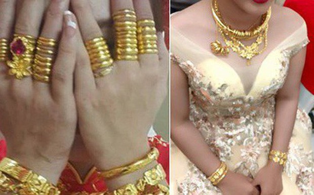 Vàng cưới là tài sản chung hay riêng?