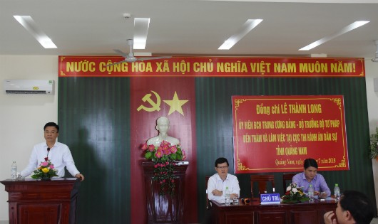 Cục THADS tỉnh Quảng Nam cần tập trung nguồn lực, tạo sự chuyển biến cuối năm