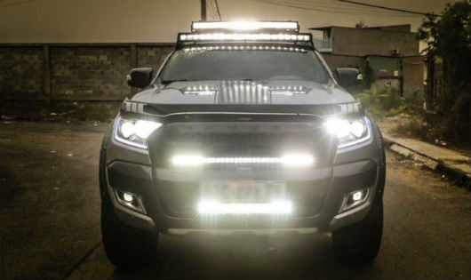 Lạm dụng đèn LED bar dễ bị luật “sờ gáy”
