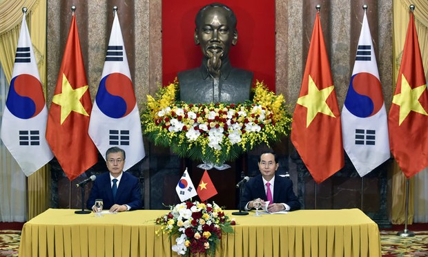 Việt Nam - Hàn Quốc quyết tâm đạt kim ngạch thương mại song phương 100 tỷ USD