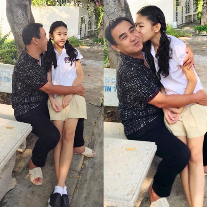 Con gái MC Quyền Linh ra dáng thiếu nữ xinh đẹp, được gọi là hoa hậu tương lai hình ảnh 2 con gai mc quyen linh ra dang thieu nu xinh dep, duoc goi la hoa hau tuong lai hinh anh 2