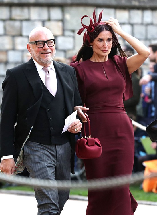 Nữ diễn viên Mỹ Demi Moore là bạn thân thiết của bố mẹ công chúa.