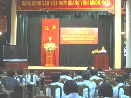 Đảng Bộ Bộ Tư pháp tổ chức nghiên cứu, quán triệt triển khai nghị quyết Đại hội Đảng XI.