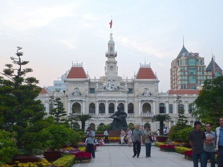 Trụ sở UBND thành phố Hồ Chí Minh.