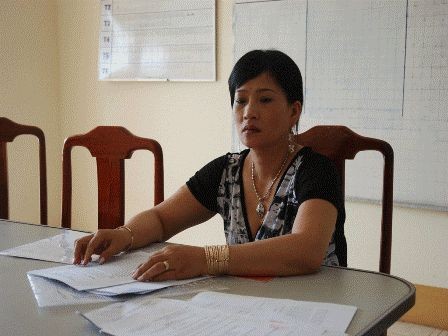Chị Mai trình bày sự việc.