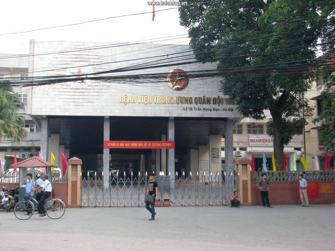 Bệnh viện Quân y 108. Ảnh: M.H