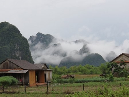 Một góc bản người Rục hiện nay.