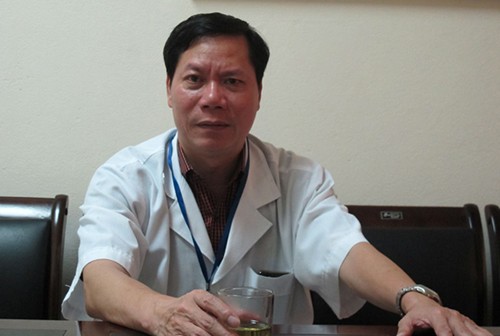 Nguyên giám đốc bệnh viện Trương Quý Dương. Ảnh: N.P.
