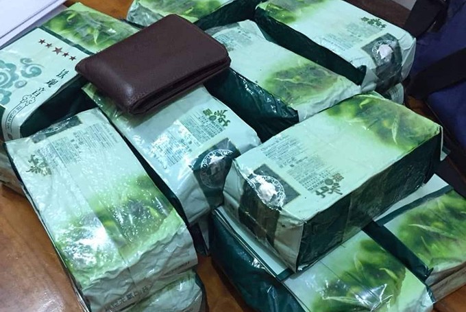 Tang vật vụ án.
