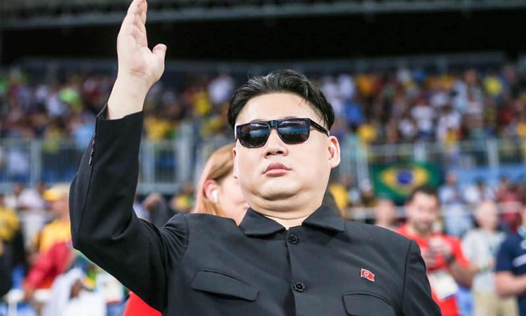 Howard X, bản sao của lãnh đạo Triều Tiên Kim Jong-un. Ảnh: Facebook