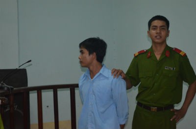 Đối tượng Hoàng tại phiên tòa