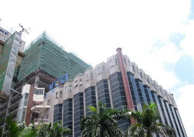 VCCI đang xây dựng trụ sở trên lô đất phía sau tòa nhà hiện tại.