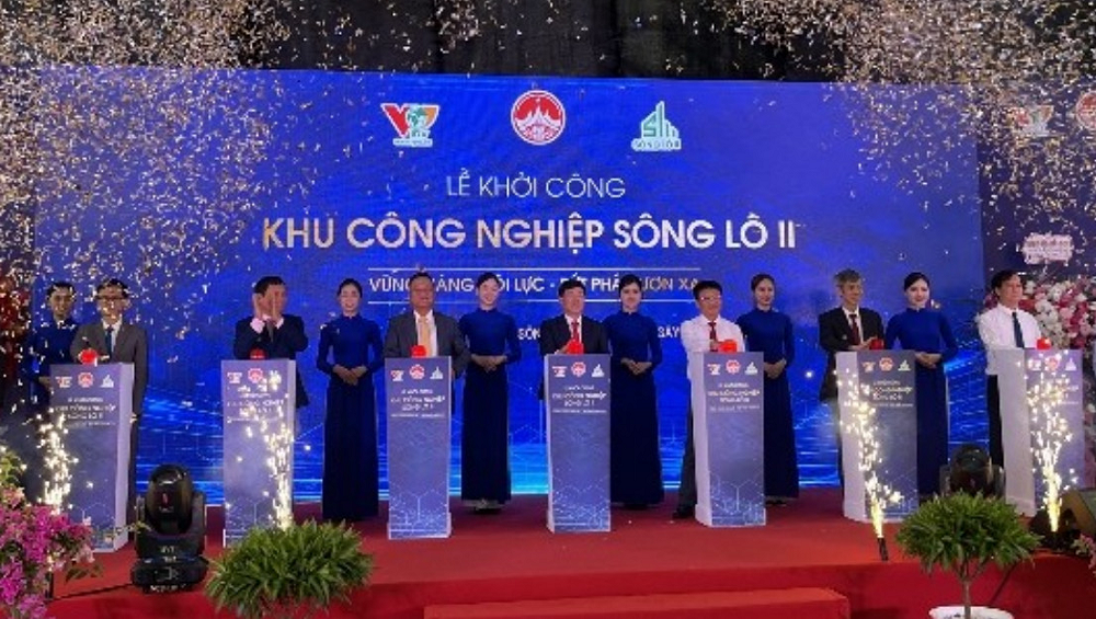 Vĩnh Phúc: Khởi công Khu công nghiệp Sông Lô II