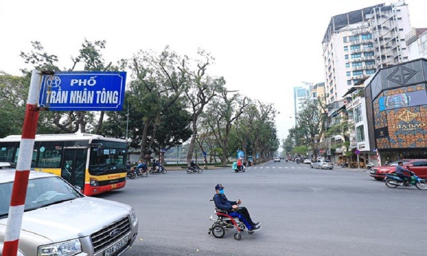 Hà Nội Cấm Xe Trên Phố đi Bộ Trần Nhân Tông Và Khu Vực Phụ Cận Vào