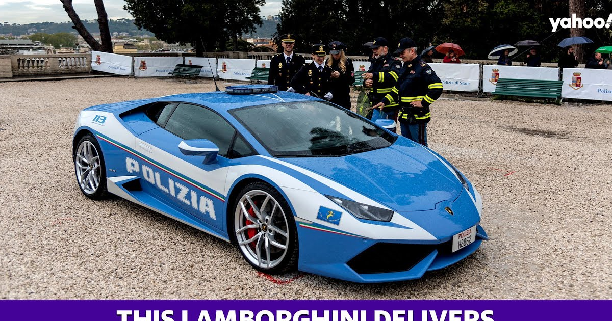 Cảnh sát Italia dùng siêu xe Lamborghini chuyển thận cấy ghép khẩn | Báo  Pháp luật Việt Nam điện tử