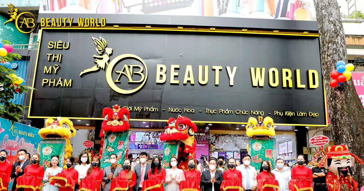 Chuỗi siêu thị mỹ phẩm AB Beauty World tiếp tục khai trương chi nhánh tại TP HCM