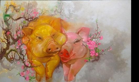 Vui Nhộn Sắc Màu “Tranh Tết Kỷ Hợi” | Báo Pháp Luật Việt Nam Điện Tử