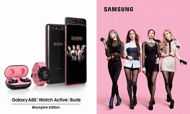 Galaxy A80 Blackpink - Đây là chiếc điện thoại đầy phong cách và sang trọng được thiết kế bởi Samsung cùng với sự hợp tác của nhóm nhạc Blackpink. Đừng bỏ lỡ cơ hội chiêm ngưỡng chiếc điện thoại này với màn hình vô cực siêu rộng cùng camera xoay 180 độ độc đáo.