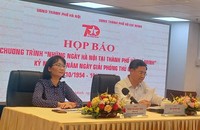 BTC chương trình thông tin tại buổi họp báo