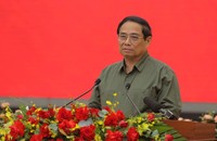 Thủ tướng Phạm Minh Chính phát biểu kết luận buổi làm việc với tỉnh Lâm Đồng.