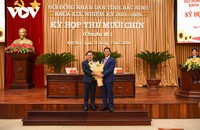 Ông Vương Quốc Tuấn được bầu giữ chức Chủ tịch UBND tỉnh Bắc Ninh. Ảnh VOV