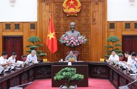 Thủ tướng Phạm Minh Chính đề nghị tiếp tục đẩy mạnh đổi mới, cải cách thể chế, nhất là thể chế kinh tế thị trường định hướng xã hội chủ nghĩa. (Ảnh: VGP)