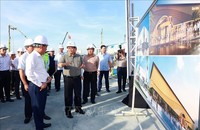 Thủ tướng Phạm Minh Chính: Xây dựng Trung tâm Hội chợ Triển lãm và cầu Tứ Liên thành biểu tượng của Hà Nội
