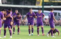 Đội tuyển U22 Việt Nam sẽ hội quân trở lại vào ngày 30/8 tới, cùng thời điểm hội quân dịp FIFA Days tháng 9/2024 của đội tuyển Việt Nam. (Ảnh VFF)