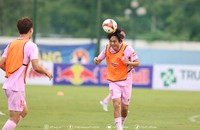 Tuấn Anh muốn được thể hiện mình trong trận đấu với Thái Lan. (Ảnh VFF)