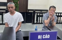 Các bị cáo tại tòa.