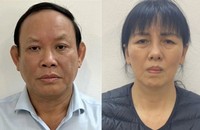 Bị can Nguyễn Đức Thái và Nguyễn Thị Thanh Thủy.