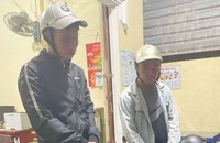 Đối tượng D và Đ tại cơ quan Công an.