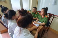 Cơ quan điều tra làm việc với các đối tượng.