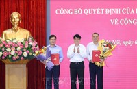 Công bố các quyết định bổ nhiệm Trợ lý, Thư ký của Tổng Bí thư, Chủ tịch nước