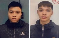 Hai đối tượng Nguyễn Công Lộc và Lê Tuấn Kiệt đang bị truy tìm.