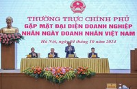 Thường trực Chính phủ gặp mặt, tri ân các doanh nghiệp