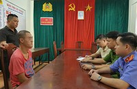 Cơ quan điều tra lấy lời khai đối tượng Mai Duy Long.