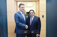 Thủ tướng Phạm Minh Chính tiếp Phó Thủ tướng LB Nga Alexander Novak