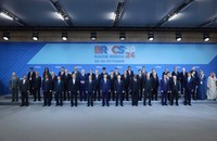 Thủ tướng Phạm Minh Chính và các nhà lãnh đạo các nước dự Hội nghị BRICS mở rộng năm 2024. Ảnh: VGP
