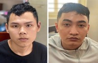 Hai đối tượng bị bắt giữ. (Ảnh: Cổng TTĐT Bộ Công an)