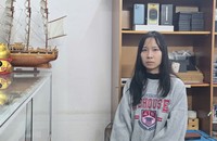 Đối tượng Phan Thu Hương tại hiện trường vụ việc. Ảnh Công an tỉnh Lâm Đồng