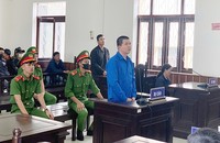 Bị cáo Nguyễn Tấn Tài tại phiên tòa.