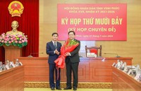 Ông Trần Duy Đông được bầu làm Chủ tịch UBND tỉnh Vĩnh Phúc