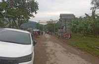 Tại xóm Chiềng 1, xã Kim Thượng nơi xảy ra án khiến 2 người tử vong (Ảnh: Ngọc Phúc)