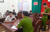 Nhóm đối tượng tại cơ quan Công an.