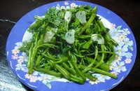 Rau muống xào tỏi Việt Nam bất ngờ 'lên ngôi' món ngon thế giới (Ảnh: Taste Atlas)