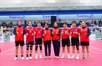 Cầu mây nữ Việt Nam giành chiến thắng đầu tay nội dung 4 nữ tại Kings Cup 2024