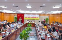 Quang cảnh buổi họp báo